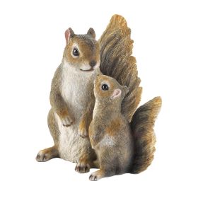 Adorable Mommy and Me Squirrel Figurine - Perfect for Mother's Day Gift