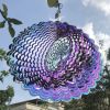 1pc 3D Hanging Wind Spinner Outdoor Decor For 3D Garden Wind Chimes Metal Yard Spinners 3D Stainless Steel Spinner Gifts Tree Of Life 3D Spinner With