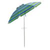 6.5 Feet Beach Umbrella with Carry Bag without Weight Base