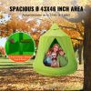 VEVOR Hanging Tree Tent, 330 LBS Capacity Hanging Tent Swing for Indoor and Outdoor Hammock Sensory Swing Chair w/LED Lights String, Inflatable Base,